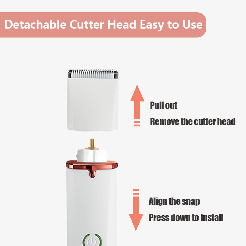 HD2050 4 in 1 Pet Electric Hair Trimmer with 4 Blades Grooming Clipper Nail Grinder Tool Kit HD2050 4 in 1 Pet Electric Hair Trimmer with 4 Blades Grooming Clipper Nail Grinder Tool Kit